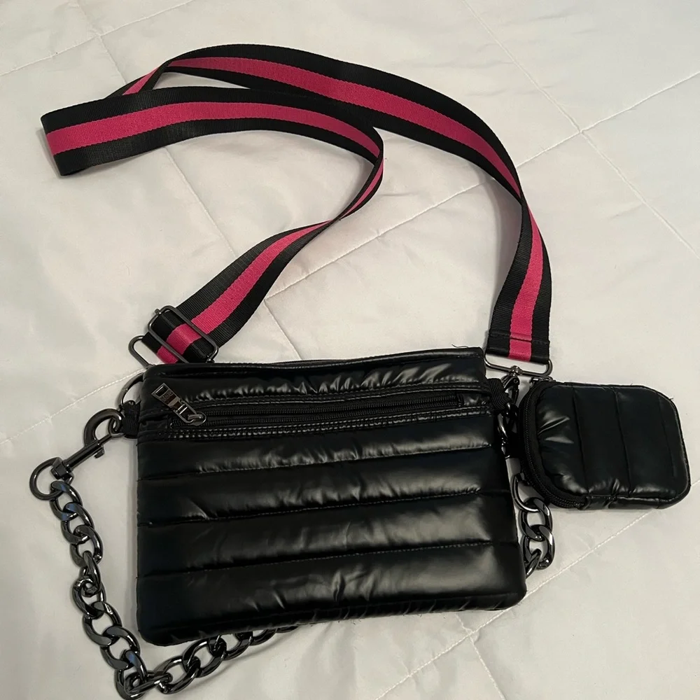 Think Royln Downtown Crossbody Bag in Black - Picture 2 of 11